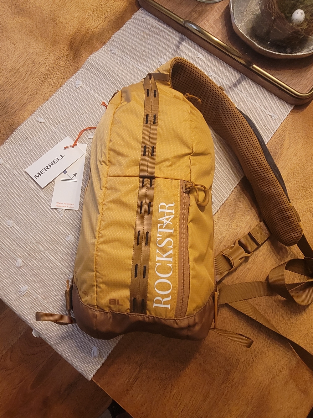 Merrell Rockstar Sling Pack in Mustard Yellow